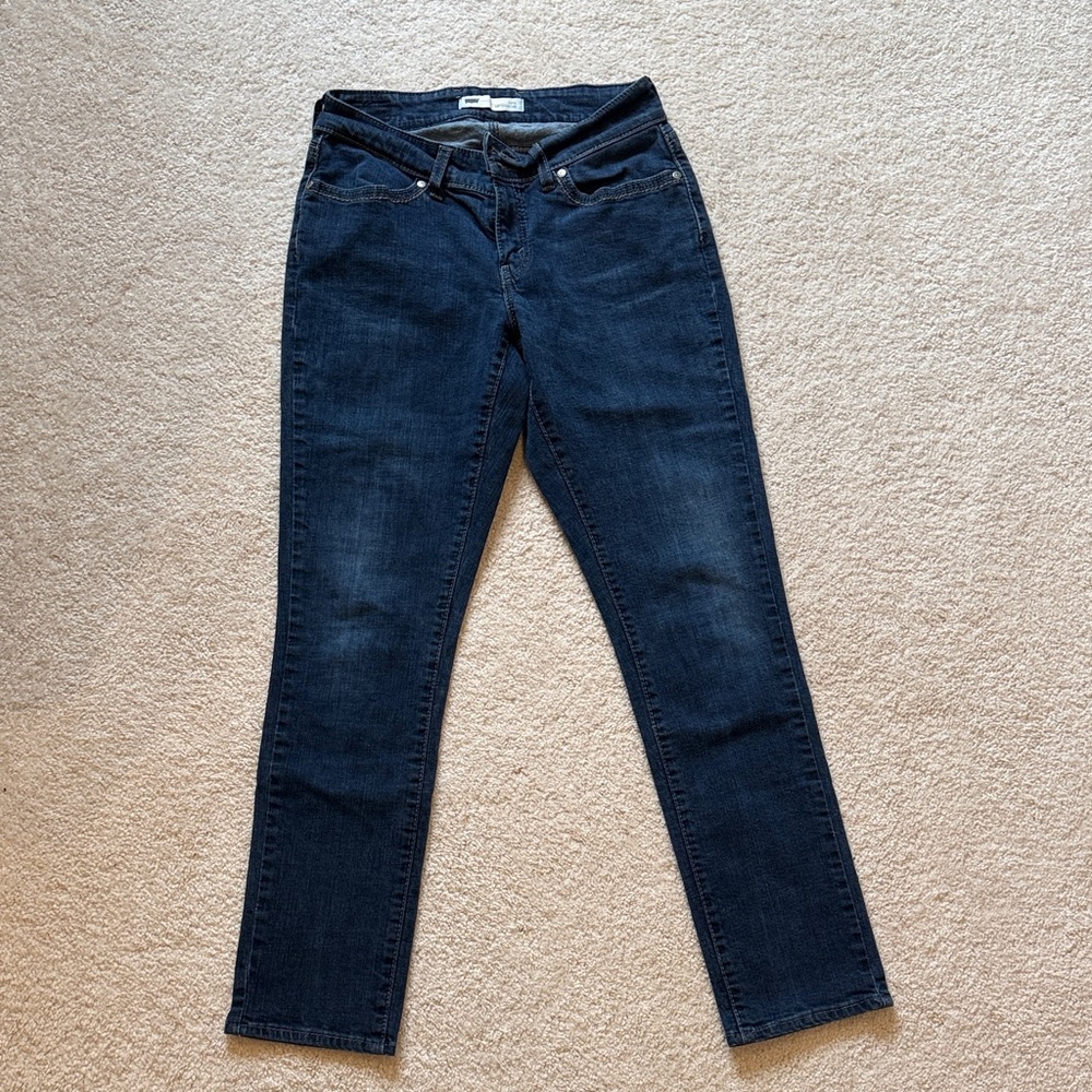 Levi’s 529 Skinny Dark Blue Women’s Slim Jeans - 8M (W29, L32)